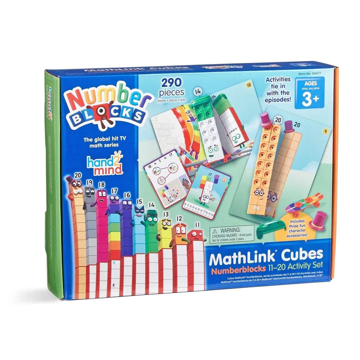 NEW Numberblocks MathLink® Cubes 11-20 Activity Set - #HolaNanu#NDIS #creativekids