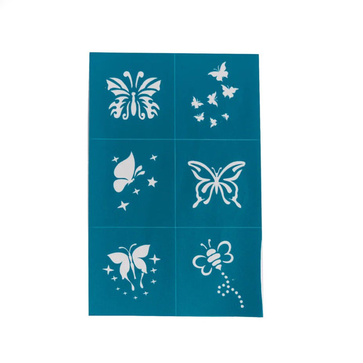 NEW Oh Flossy Reusable Adhesive Face Paint & MakeUp Stencils - #HolaNanu#NDIS #creativekids