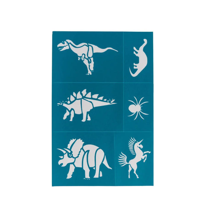 NEW Oh Flossy Reusable Adhesive Face Paint & MakeUp Stencils - #HolaNanu#NDIS #creativekids