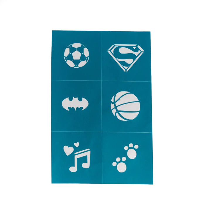 NEW Oh Flossy Reusable Adhesive Face Paint & MakeUp Stencils - #HolaNanu#NDIS #creativekids