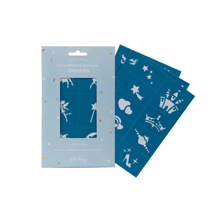 NEW Oh Flossy Reusable Adhesive Face Paint & MakeUp Stencils - #HolaNanu#NDIS #creativekids