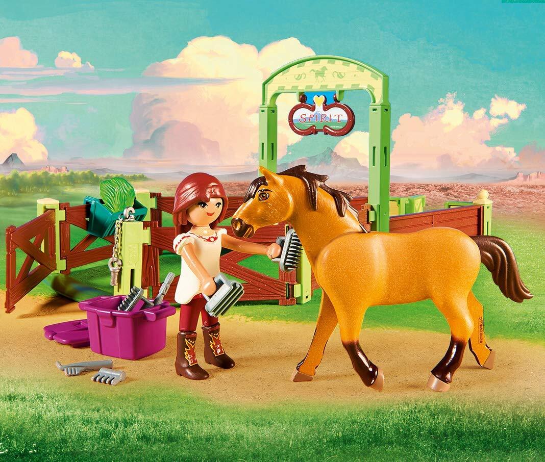 NEW Playmobil Spirit Riding Free, Lucky & Spirit With Horse Stable - #HolaNanu#NDIS #creativekids