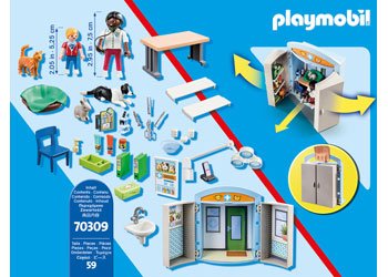 NEW Playmobil - Vet Clinic Play Box - #HolaNanu#NDIS #creativekids