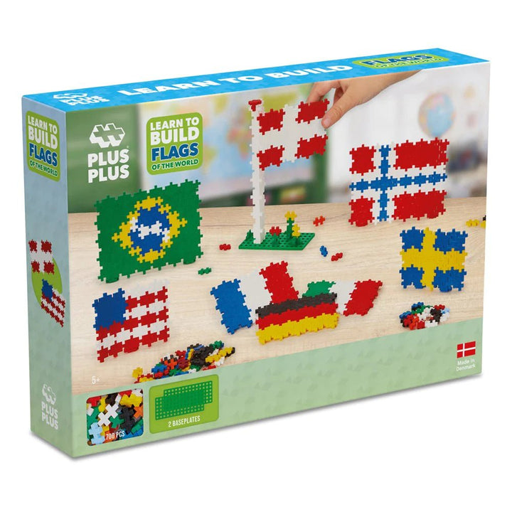 NEW Plus Plus Toys - Learn to Build - Flags Of The World 700 pcs - #HolaNanu#NDIS #creativekids