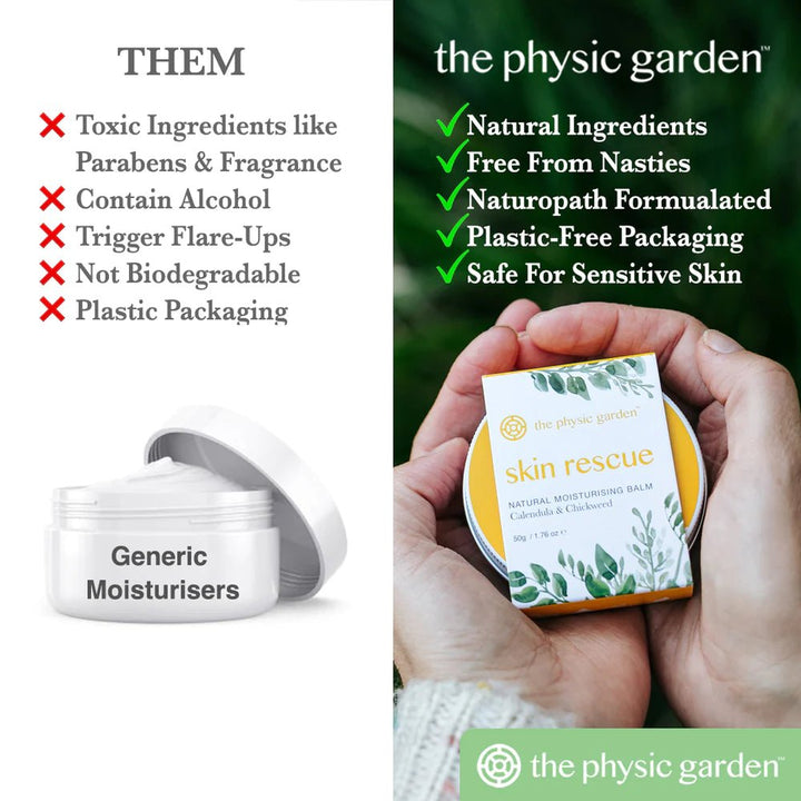 NEW Skin Rescue 50g By The Physic Garden - #HolaNanu#NDIS #creativekids