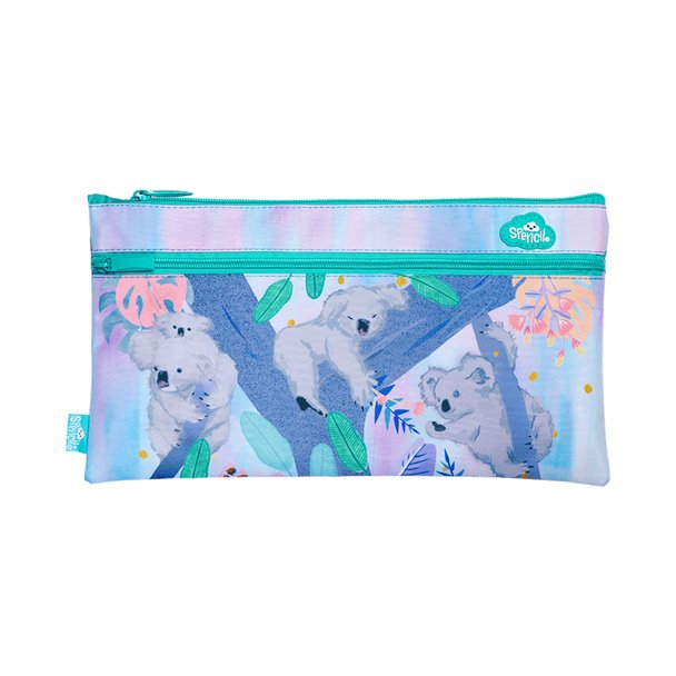 NEW Spencil Twin Zip Pencil Case - Koala Dream - #HolaNanu#NDIS #creativekids