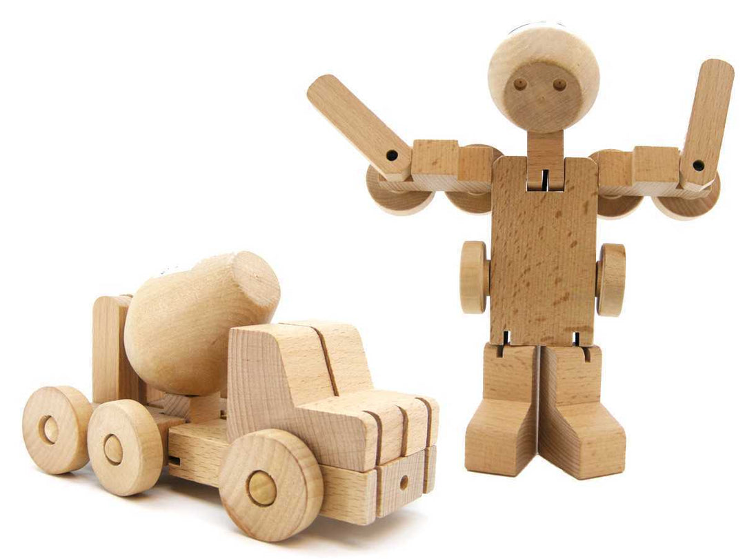 NEW Wooden Transformer - Cement Truck - #HolaNanu#NDIS #creativekids