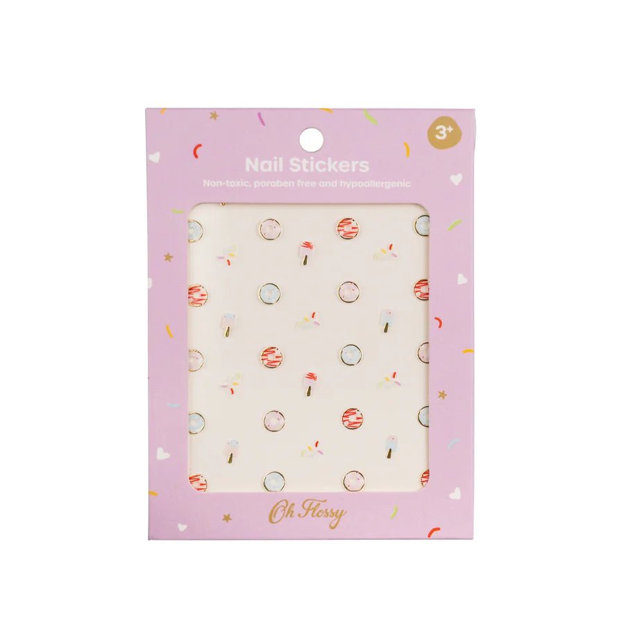 Oh Flossy Nail Stickers - Sweets - #HolaNanu#NDIS #creativekids