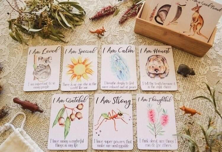 Positive Affirmation Cards - #HolaNanu#NDIS #creativekids