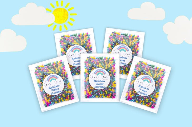 Rainbow Water Beads - #HolaNanu#NDIS #creativekids