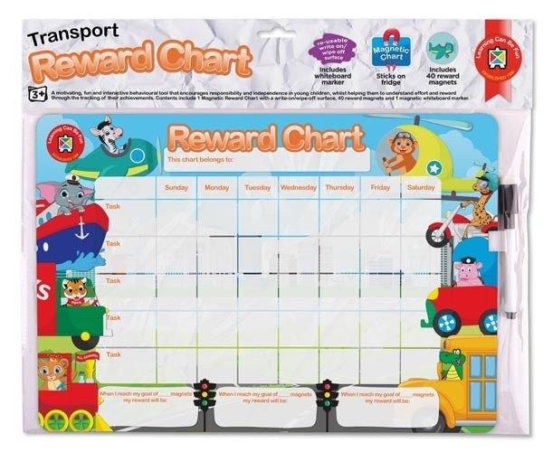 Reward Chart - Transport - #HolaNanu#NDIS #creativekids