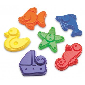 Sand Moulds 6 pieces - #HolaNanu#NDIS #creativekids