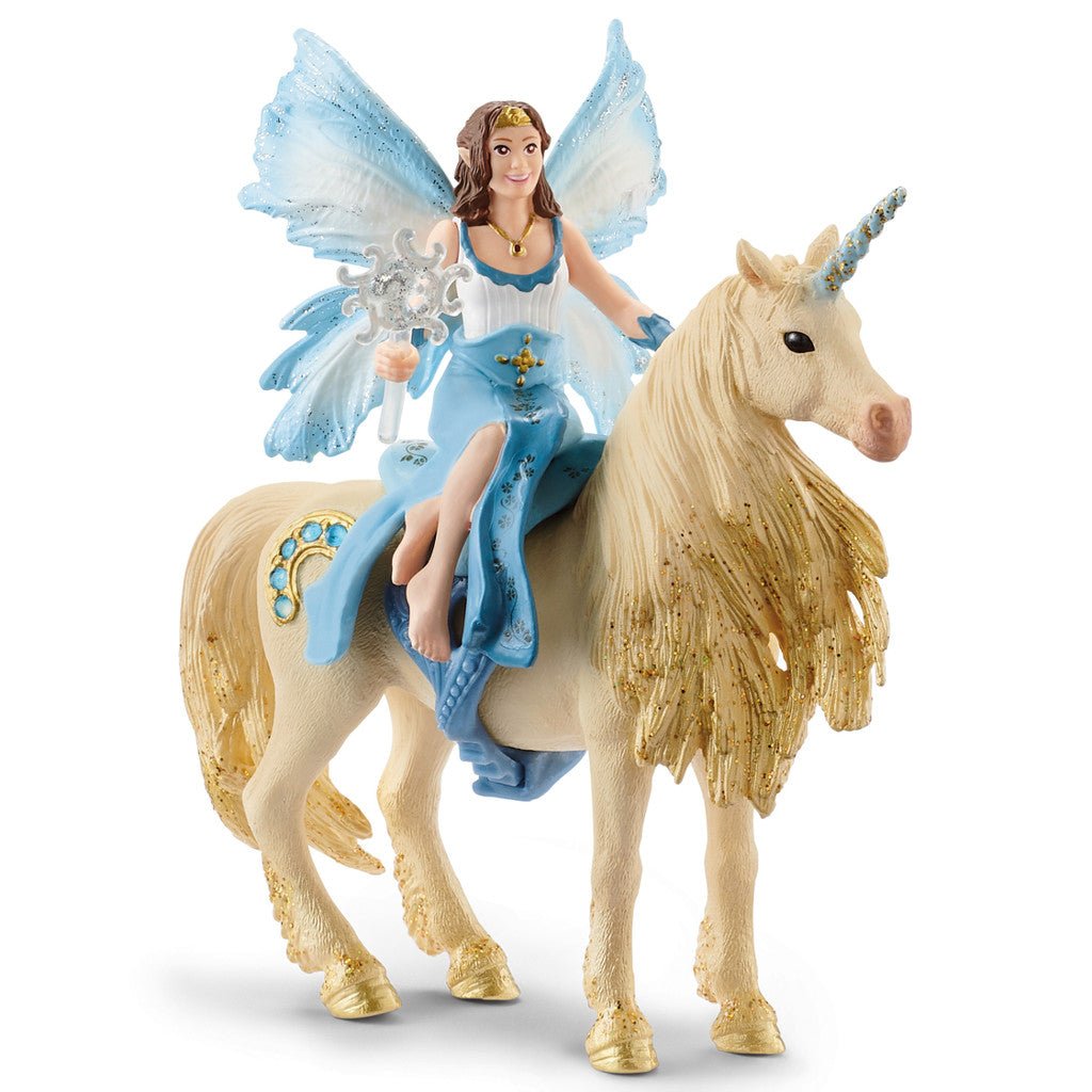 Schleich - Eyela Riding On Golden Unicorn - #HolaNanu#NDIS #creativekids