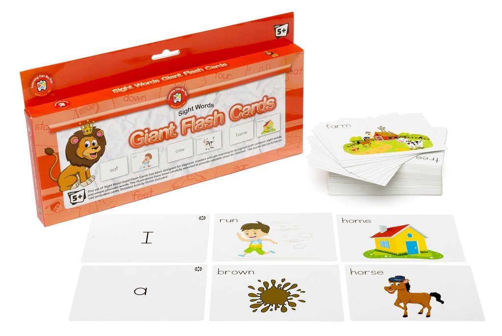 Sight Words Giant Flash Cards - #HolaNanu#NDIS #creativekids