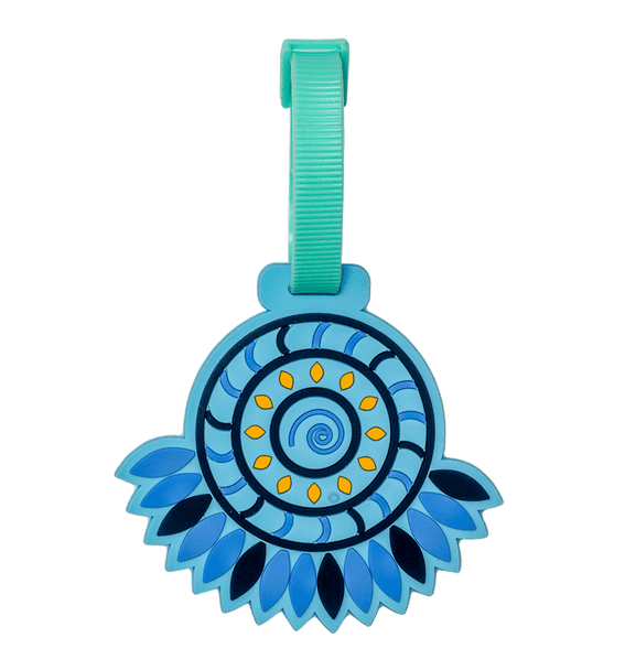 Spencil Bag Tag - Boho Blue - #HolaNanu#NDIS #creativekids