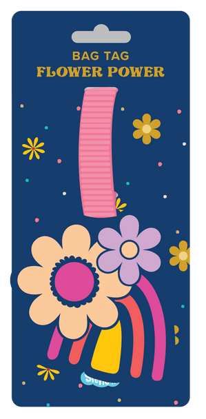 Spencil Bag Tag - Flower Power - #HolaNanu#NDIS #creativekids