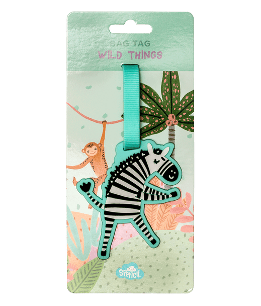 Spencil Bag Tag - Wild Things - #HolaNanu#NDIS #creativekids