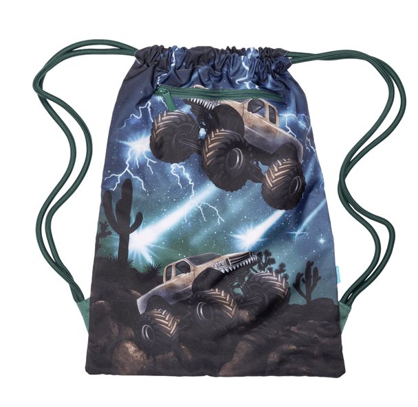 Spencil Big Drawstring Bag - Meteor Trucks - #HolaNanu#NDIS #creativekids