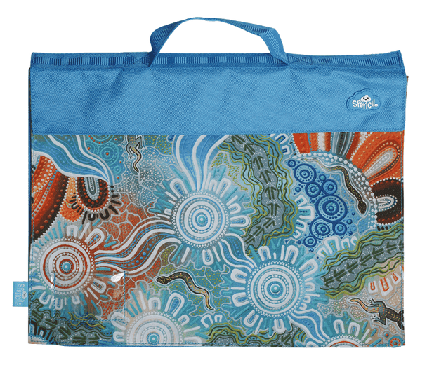 Spencil Library Bag - Kalkatungu Muu - #HolaNanu#NDIS #creativekids