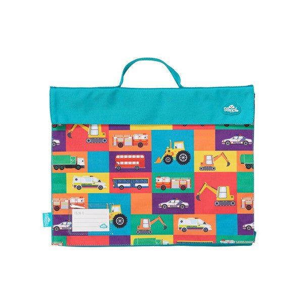 Spencil Library Bag - Transport Town - #HolaNanu#NDIS #creativekids