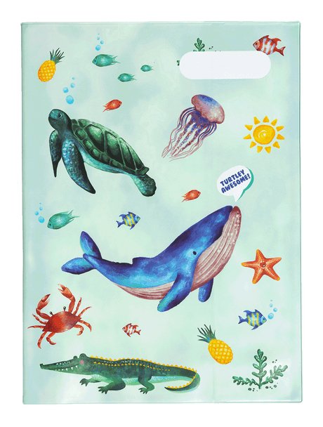 Spencil Scrapbook Cover - Sea Critters 1 - #HolaNanu#NDIS #creativekids