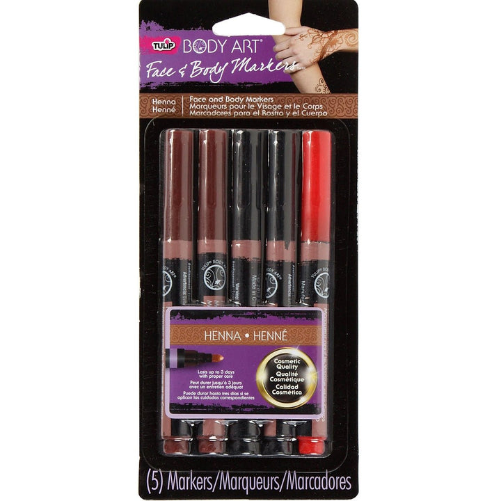 Tulip Body Art Markers - Henna - #HolaNanu#NDIS #creativekids