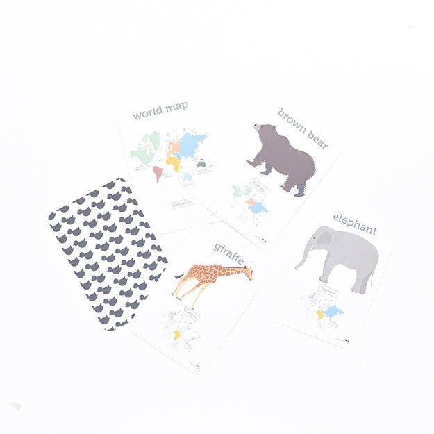 Two Little Ducklings World Animals Flash Cards - #HolaNanu#NDIS #creativekids
