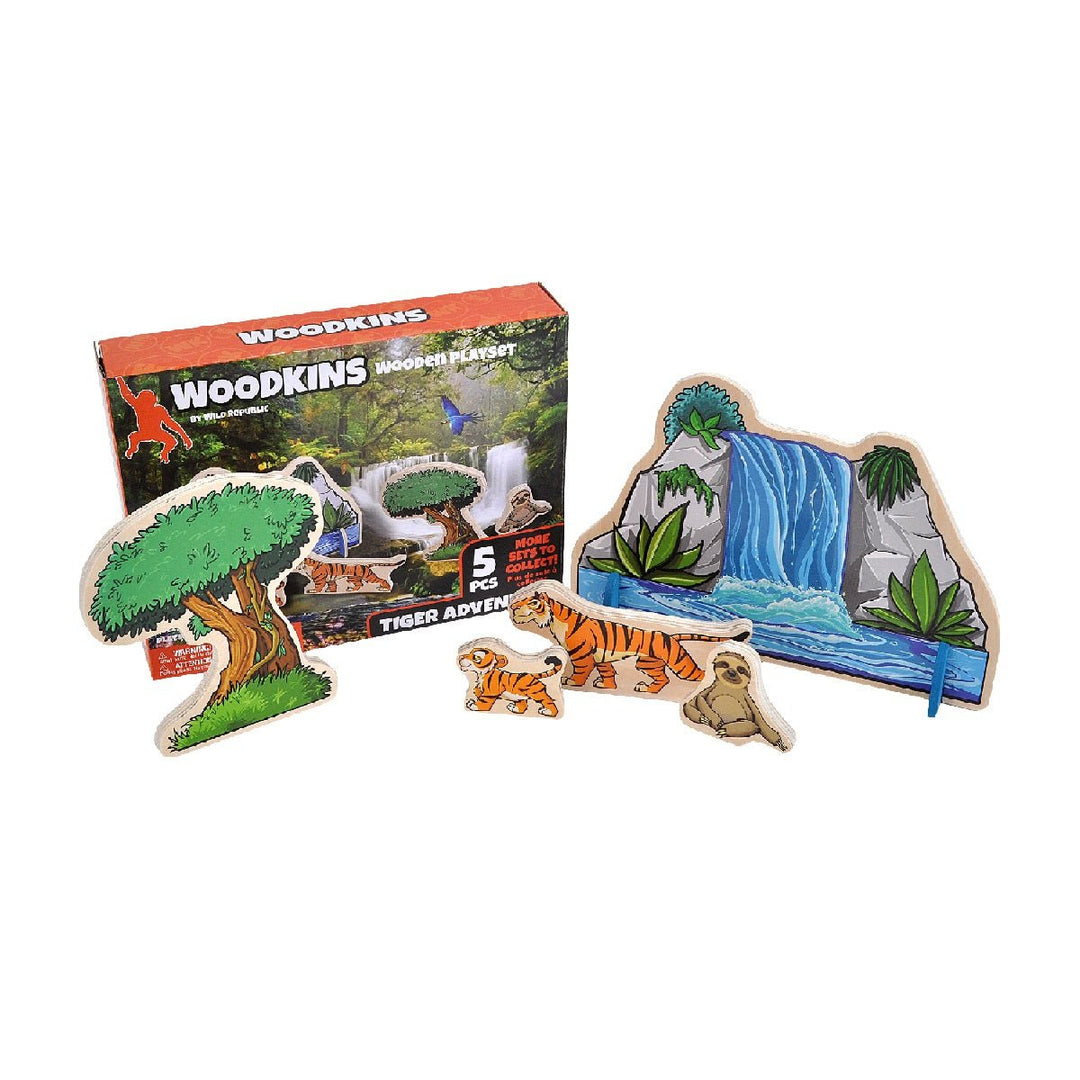 Wooden Play Set - Tiger Adventure - #HolaNanu#NDIS #creativekids