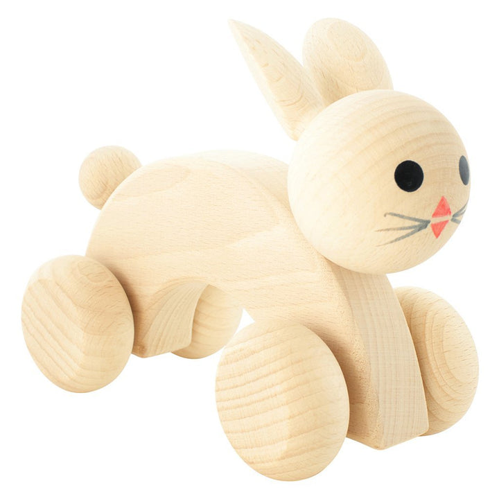 Wooden Push Along Rabbit - #HolaNanu#NDIS #creativekids