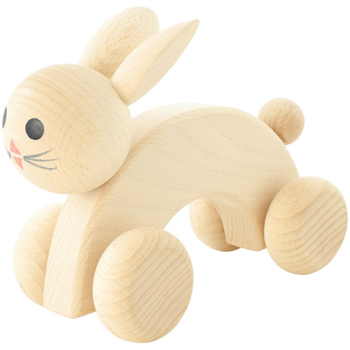 Wooden Push Along Rabbit - #HolaNanu#NDIS #creativekids