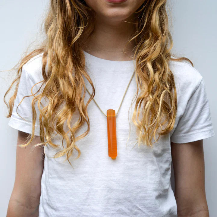 The Santo Natural Rubber Sensory Necklace
