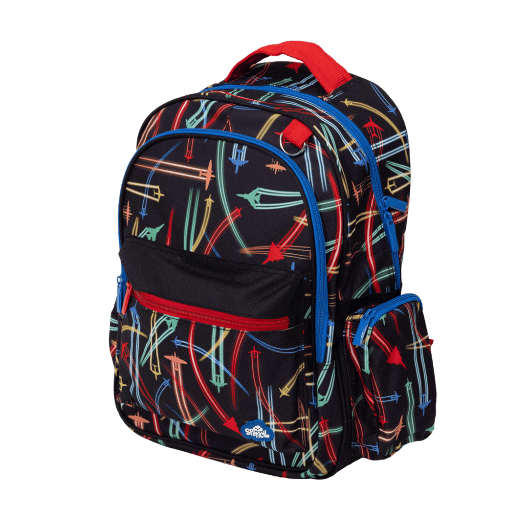 Spencil Little Kids Backpack Jet Planes
