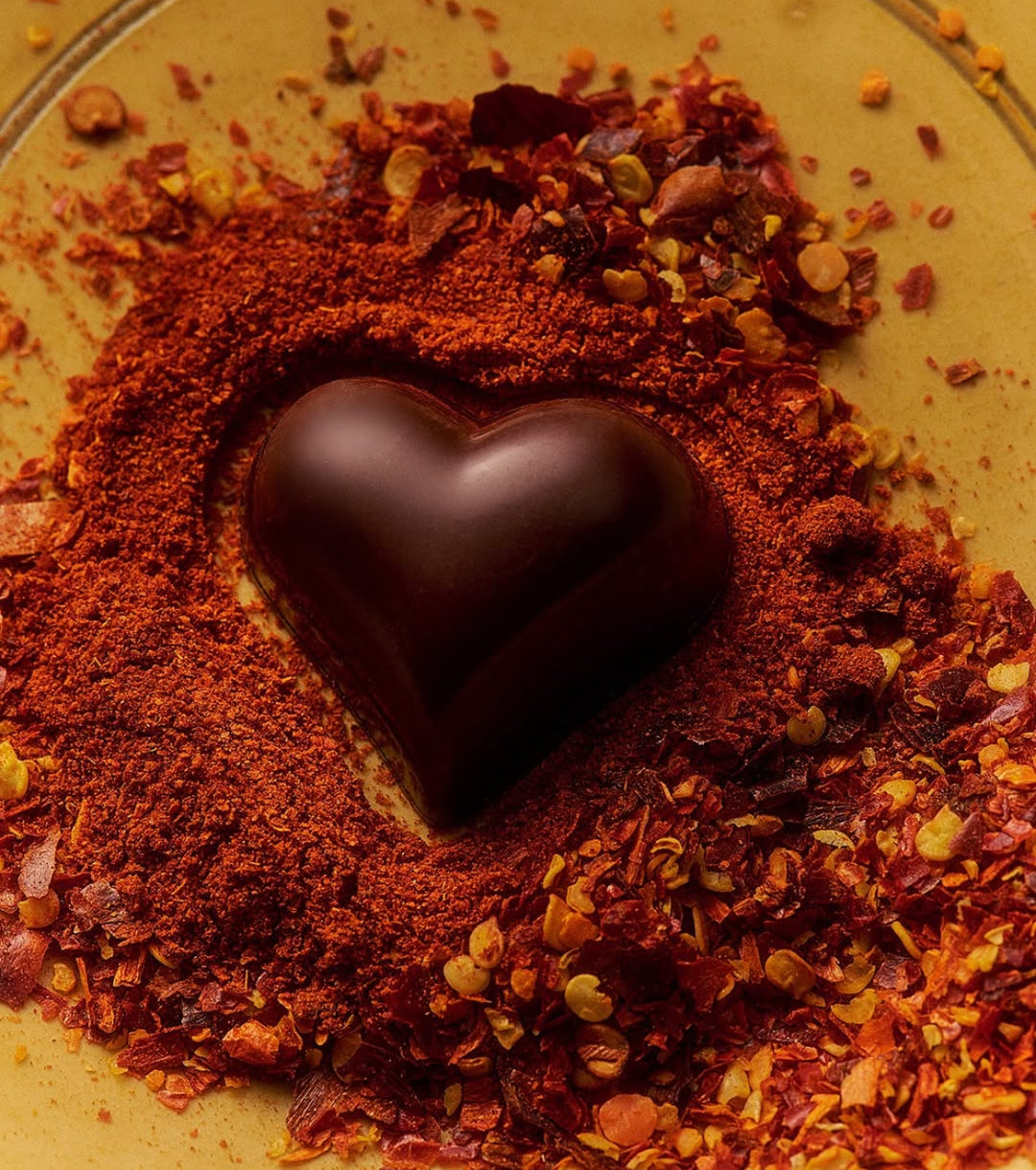 Loco Love Chilli Chocolate Hearts