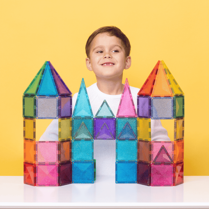 Connetix Tiles Glitter Castle Pack 48 pc