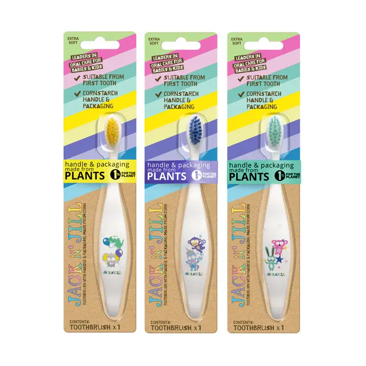 Jack N Jill  Kids Extra Soft Toothbrush (Assorted)