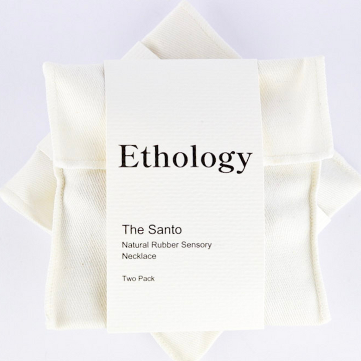 The Santo Natural Rubber Sensory Necklace