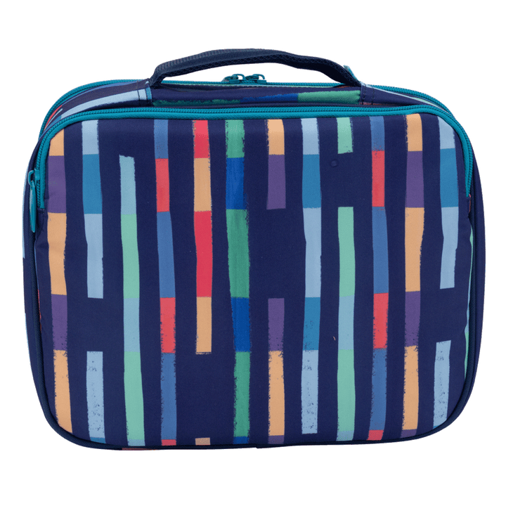 Spencil Big Cooler Lunch Bag + Chill Pack Bright Stripes