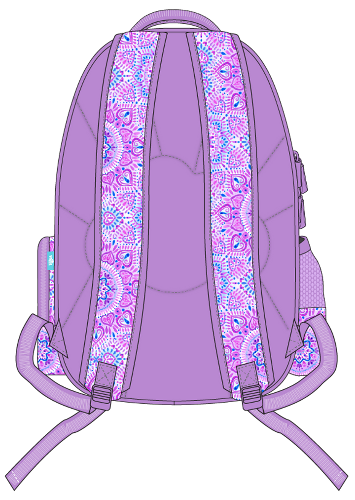Spencil Big Kids Backpack Sweet Hearts