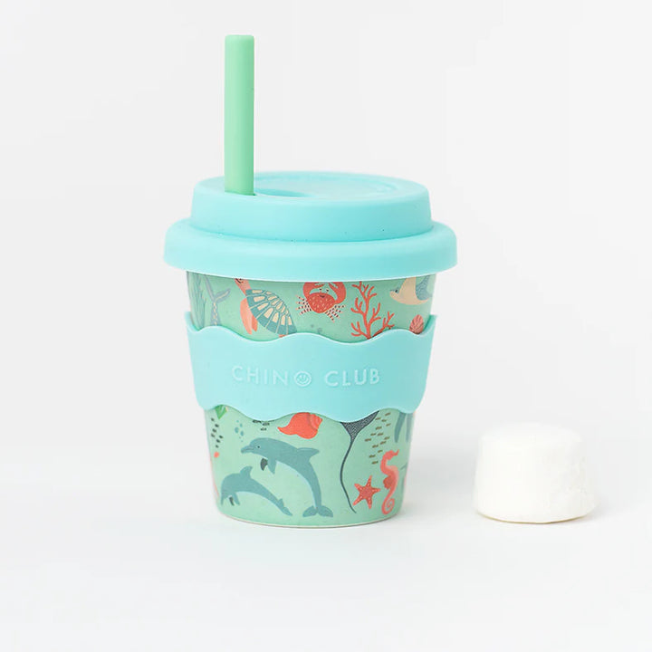 Chino Club Babychino Cup 4 Oz (Straw sold separately)