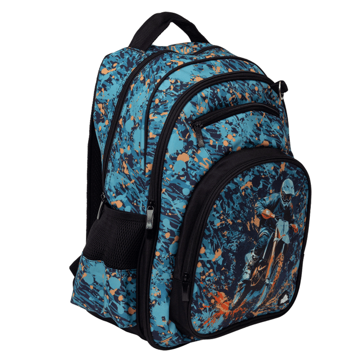 Spencil Big Kids Backpack
Moto Camo Trax