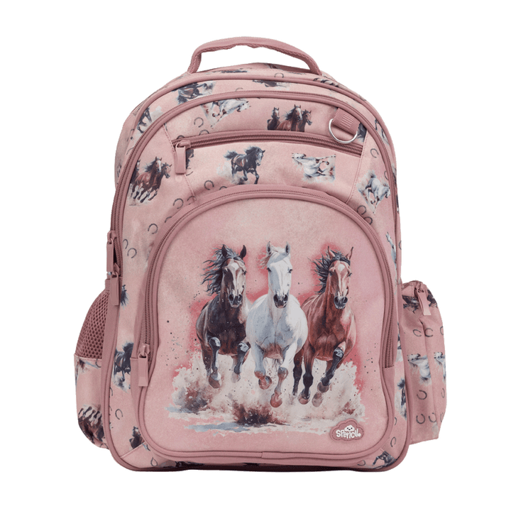 Spencil Big Kids Backpack Wild Horses