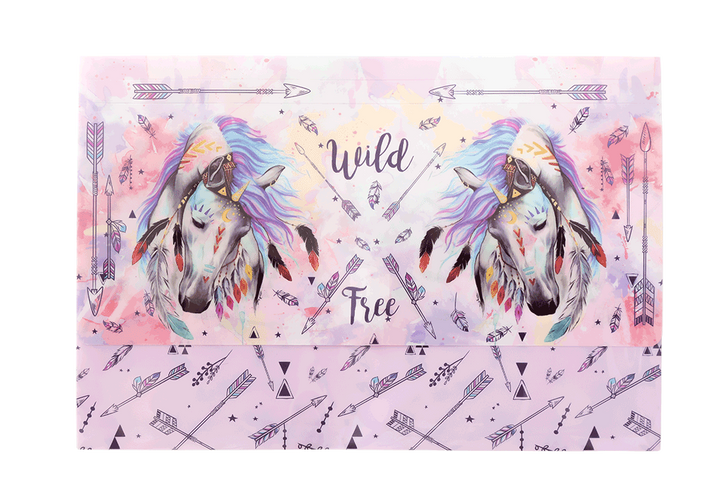 Spencil Document Wallet Dreamcatcher Horse