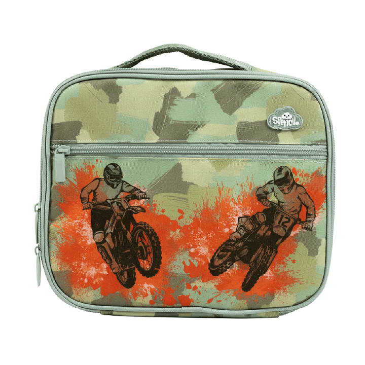 Spencil Big Cooler Lunch Bag + Chill Pack - Camo Biker