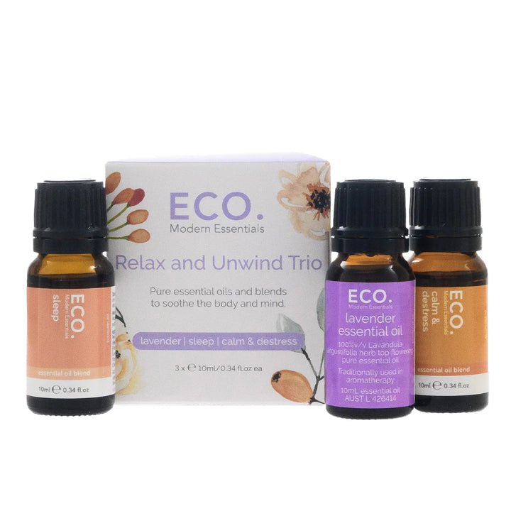 Eco Modern Essentials Relax & Unwind Essential Oil Trio