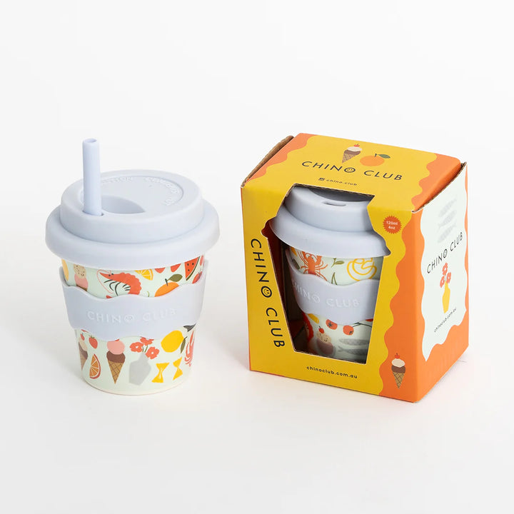 Chino Club Babychino Cup 4 Oz (Straw sold separately)