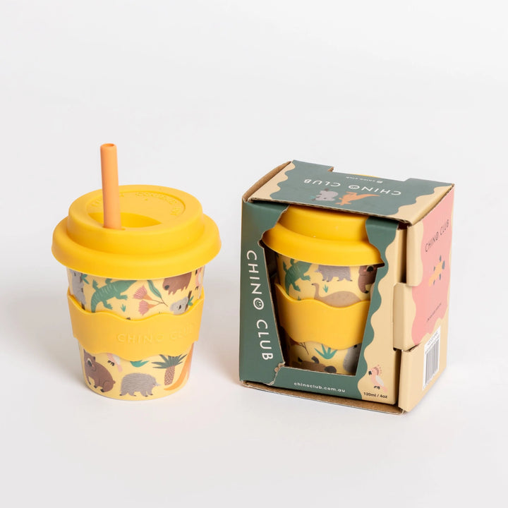 Chino Club Babychino Cup 4 Oz (Straw sold separately)