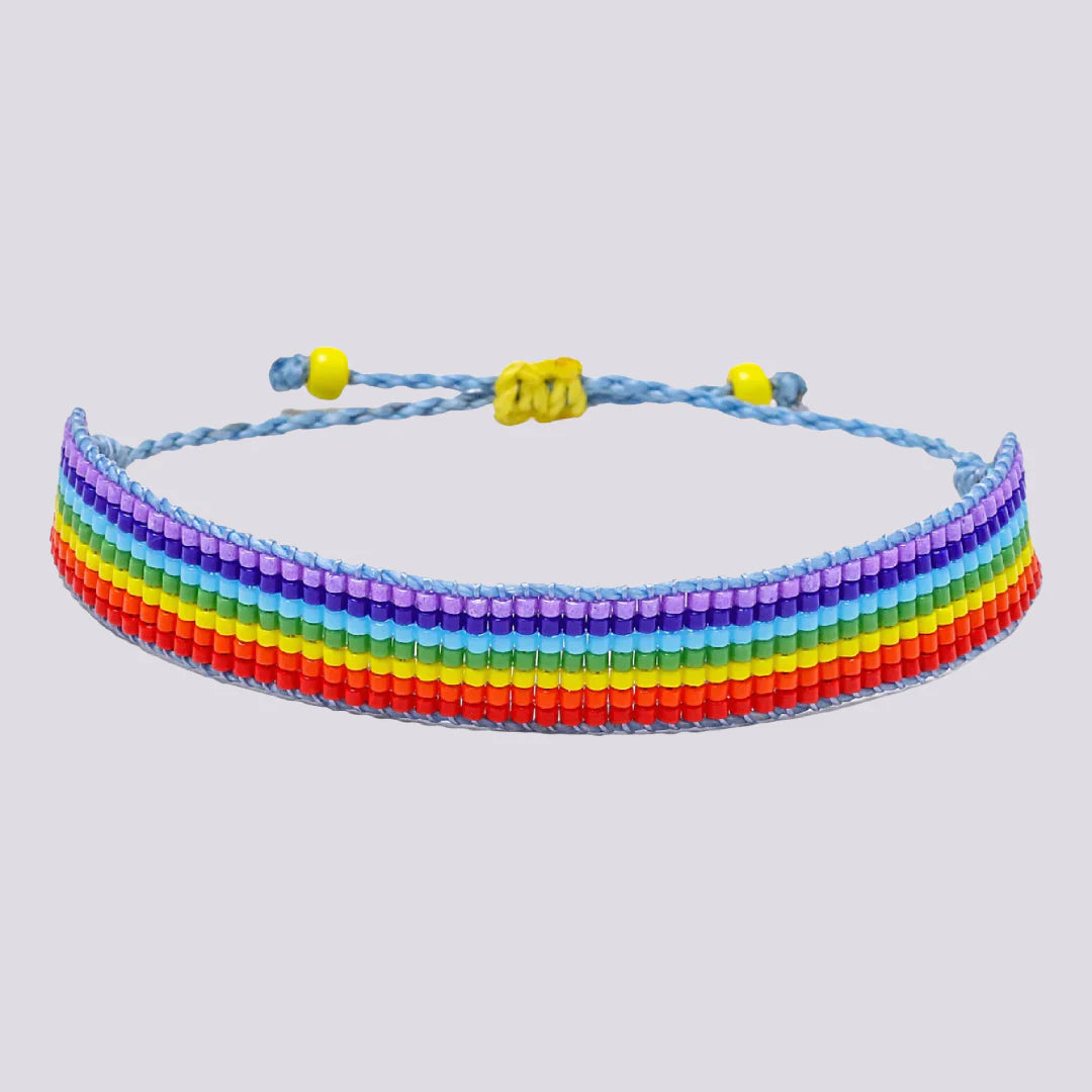 Ducky Street Rainbow Beads Kids Bracelet