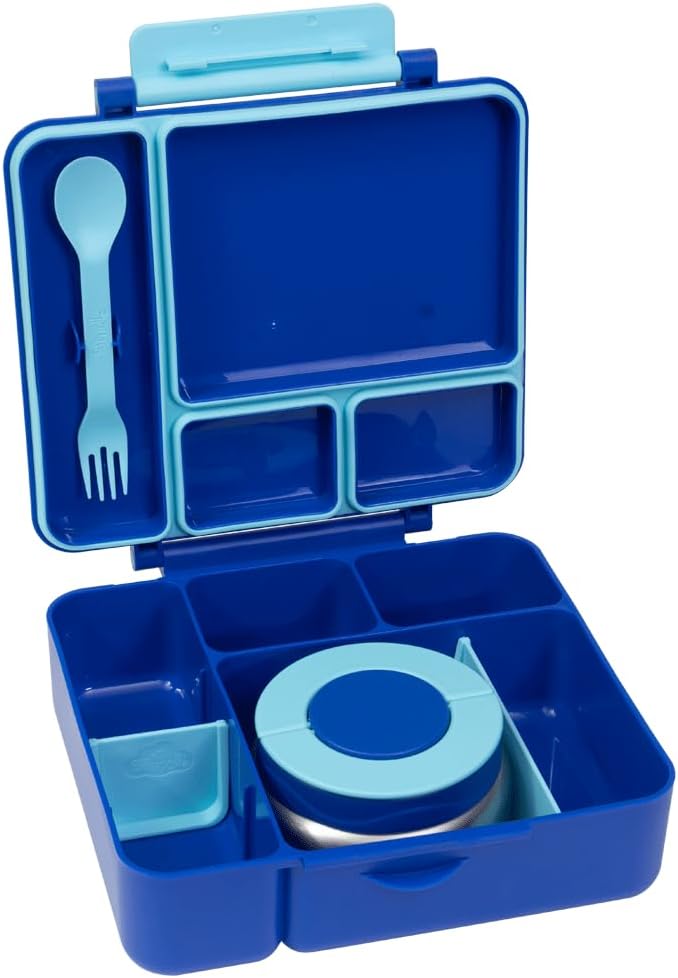 Spencil Hot Stuff Insulated Food Jar 300ml - Azure