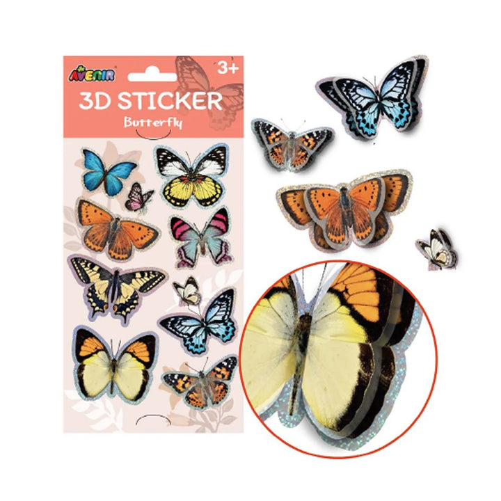 Avenir - 3D Stickers - Butterfly