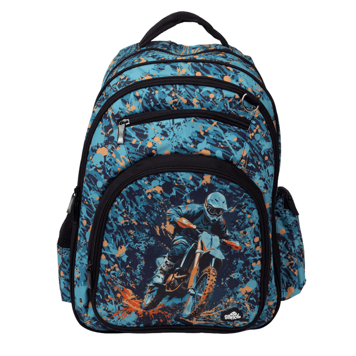 Spencil Big Kids Backpack
Moto Camo Trax